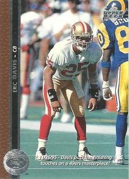 Eric Davis San Francisco 49ers 1996 Upper Deck NFL #42
